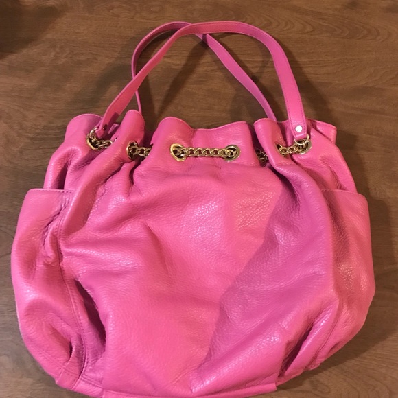 Michael Kors Handbags - Michael Kors Bright pink large bag